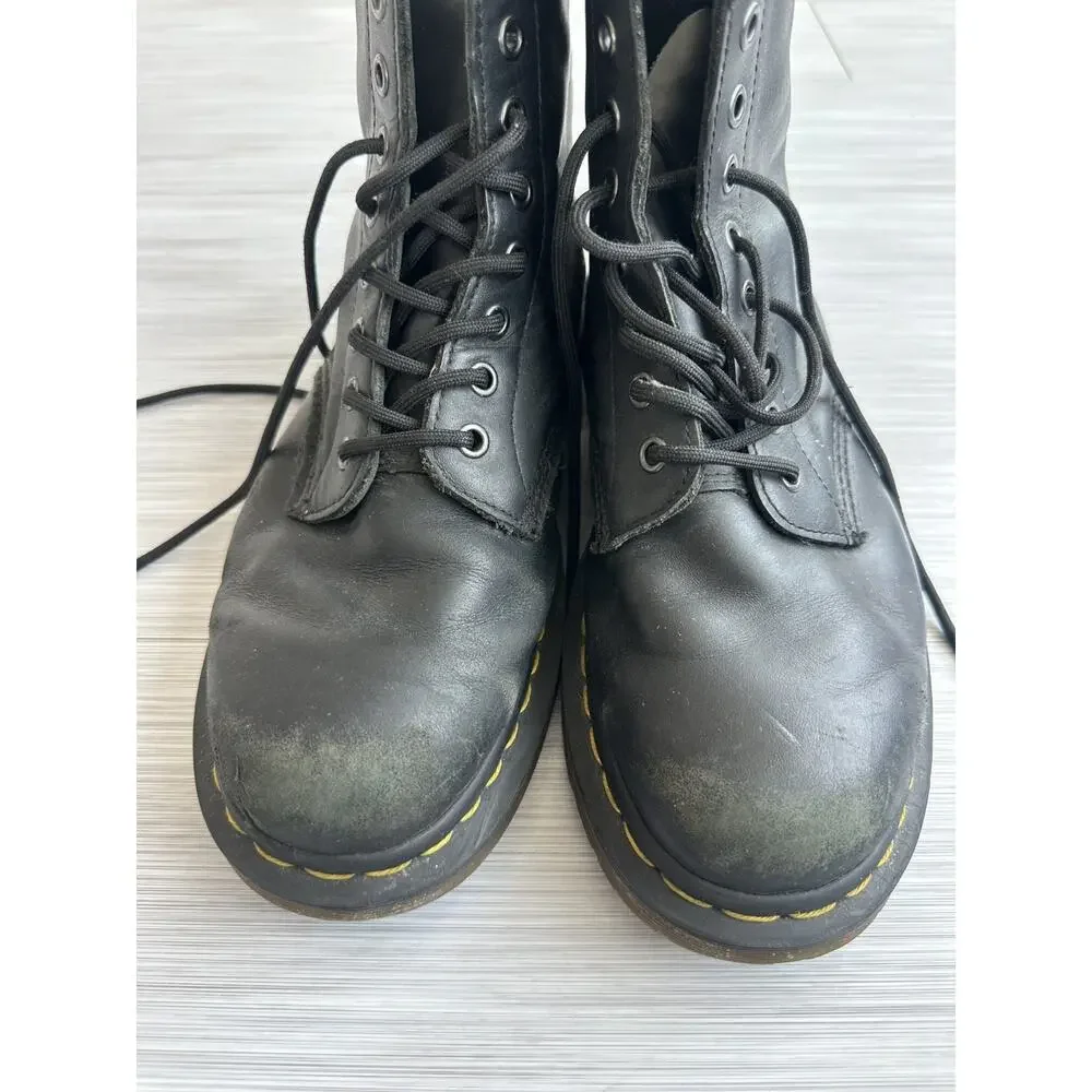 Dr. Marten 11822 Leather lace-up Ankle Boots Men's Sz 8